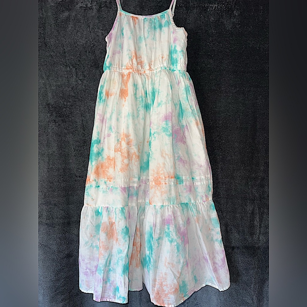 DRESS AND SHRUG / Brand: Cat & Jack / Size: Girls L(10/12) / Color: Light Pastel